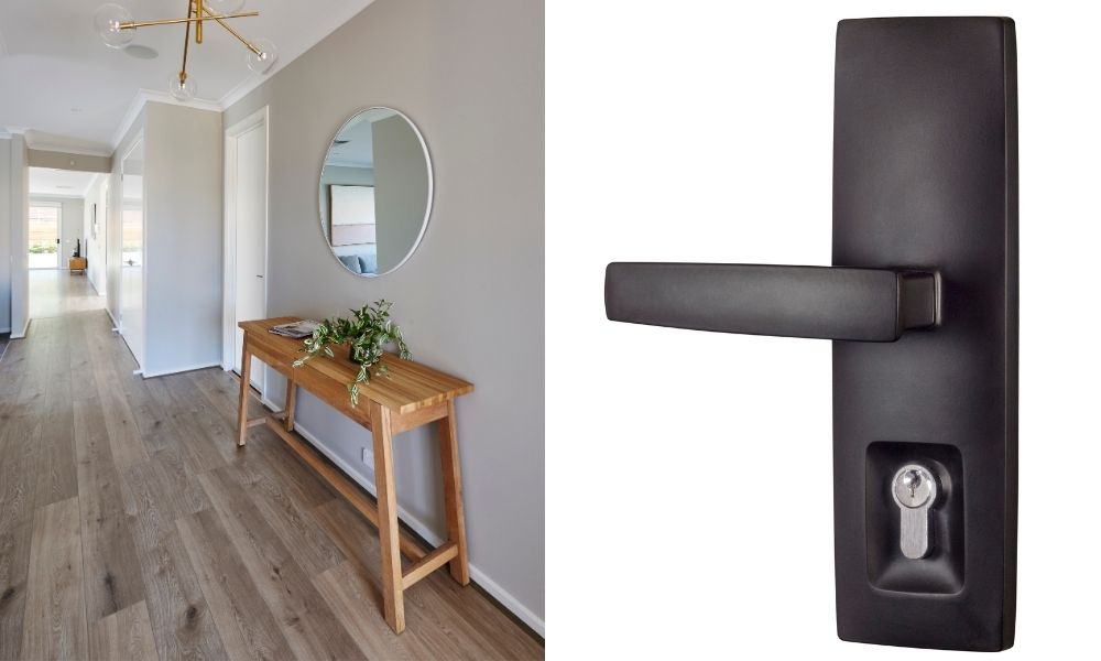 Matt black is a popular choice for those wanting a Scandinavian look in their new home.